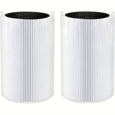 Filtro de Repuesto Genuino Blueair Blue Pure Serie 411 - Carbón Activado y Filtración de Partículas, Compatible con Modelos Auto, 411 y 411+