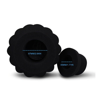 Pantalla de viento XGeS Microphone con espuma insonorizante, filtro anti-pop para grabación de estudio, negro, conector XLR, sin necesidad de batería