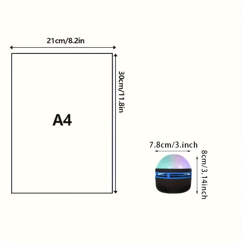 Proyector LED Aurora con USB y control remoto, múltiples colores, diseño portátil, ideal para regalos, fiestas y eventos, proyección de cielo estrellado, construcción en plástico