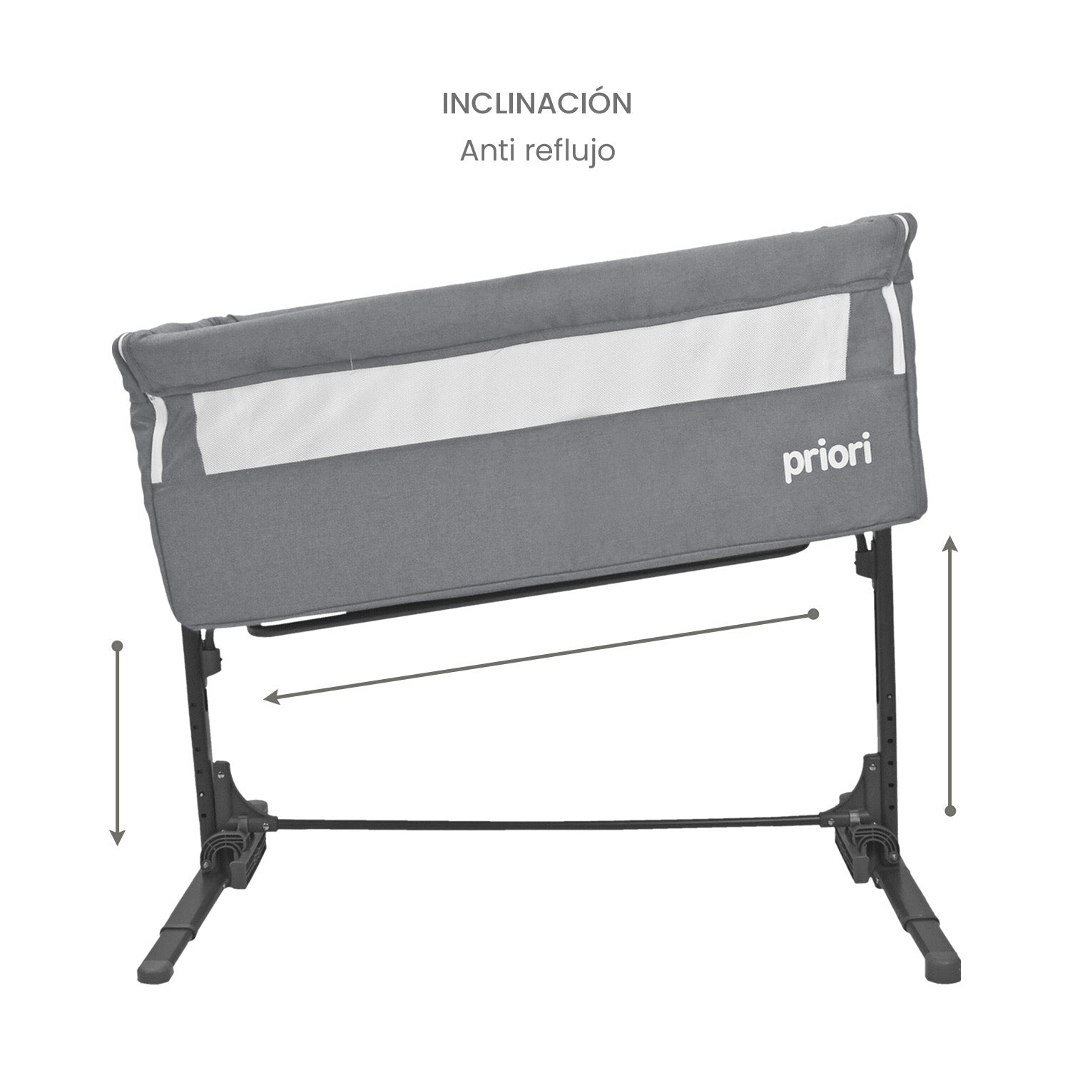 CUNA COLECHO BEBÉ GOLF GRIS PRIORI -