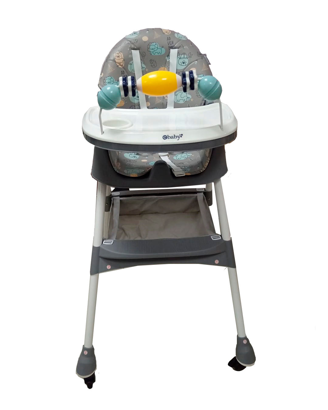 SILLA DE COMER LULU EB631-1 EBABY - GRIS