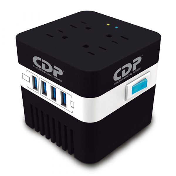 Regulador CDP RU-AVT 604 4 TOMAS REGULADOS + 4 PUERTOS USB