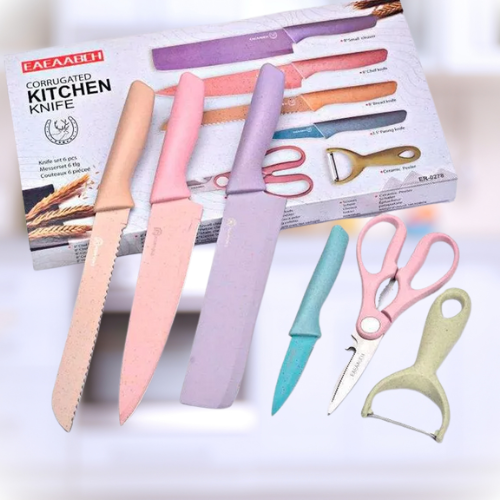 Set De Cuchillos X6