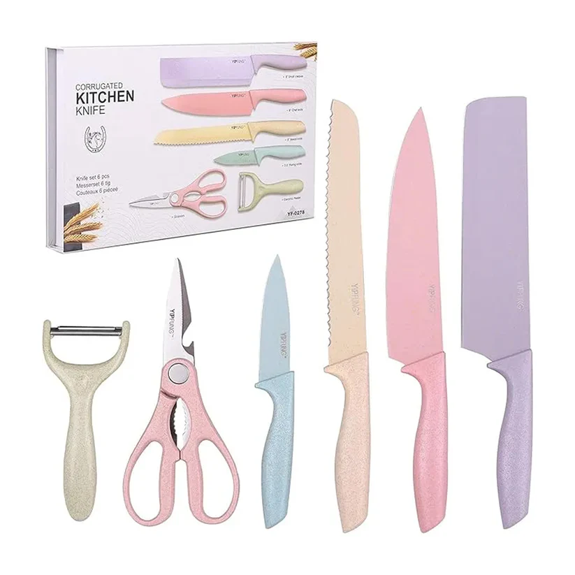 Set De Cuchillos X6