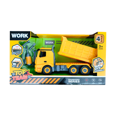 CARRO VOLQUETA ¡DIVERSIÓN Y AVENTURA PARA LOS PEQUEÑOS CONSTRUCTORES! SG-2294 MUNBE