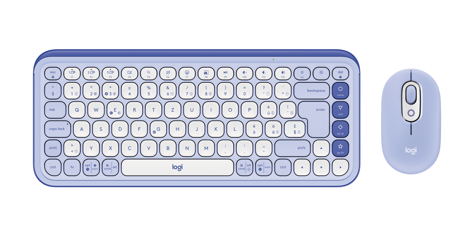 Combo Teclado y Mouse Logitech POP ICON
