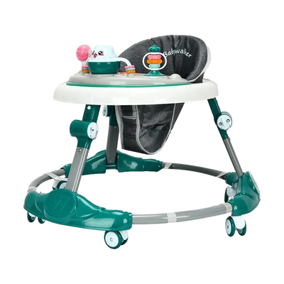 CAMINADOR PARA BEBÉ CON JUEGOS INTERACTIVOS Y ALTURA AJUSTABLE VERDE Y-W402 MUNBE
