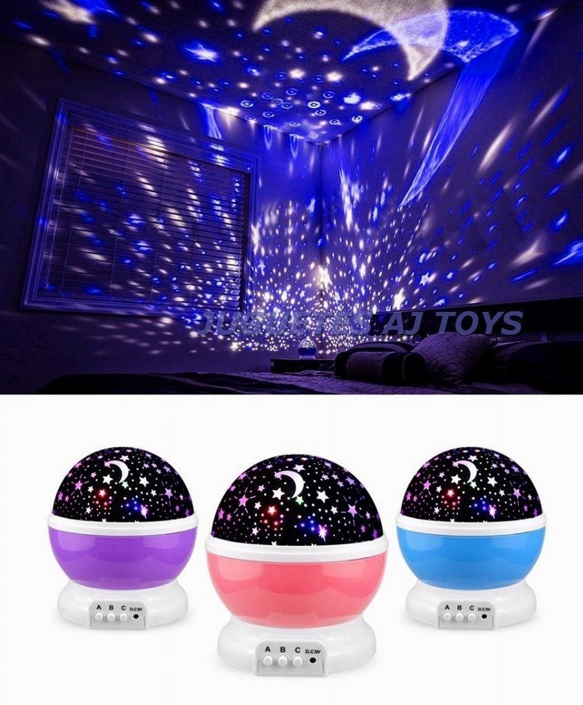 Lampara Rotatoria Proyector Cielo Estrellas giratoria