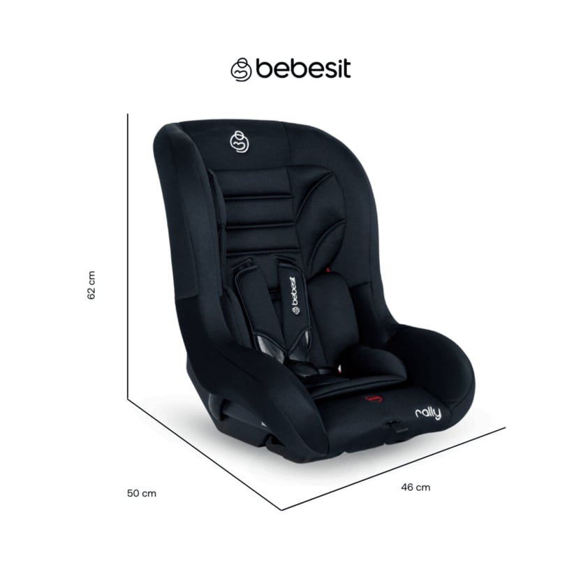 SILLA CARRO RALLY 7211 BEBESIT NEGRO -