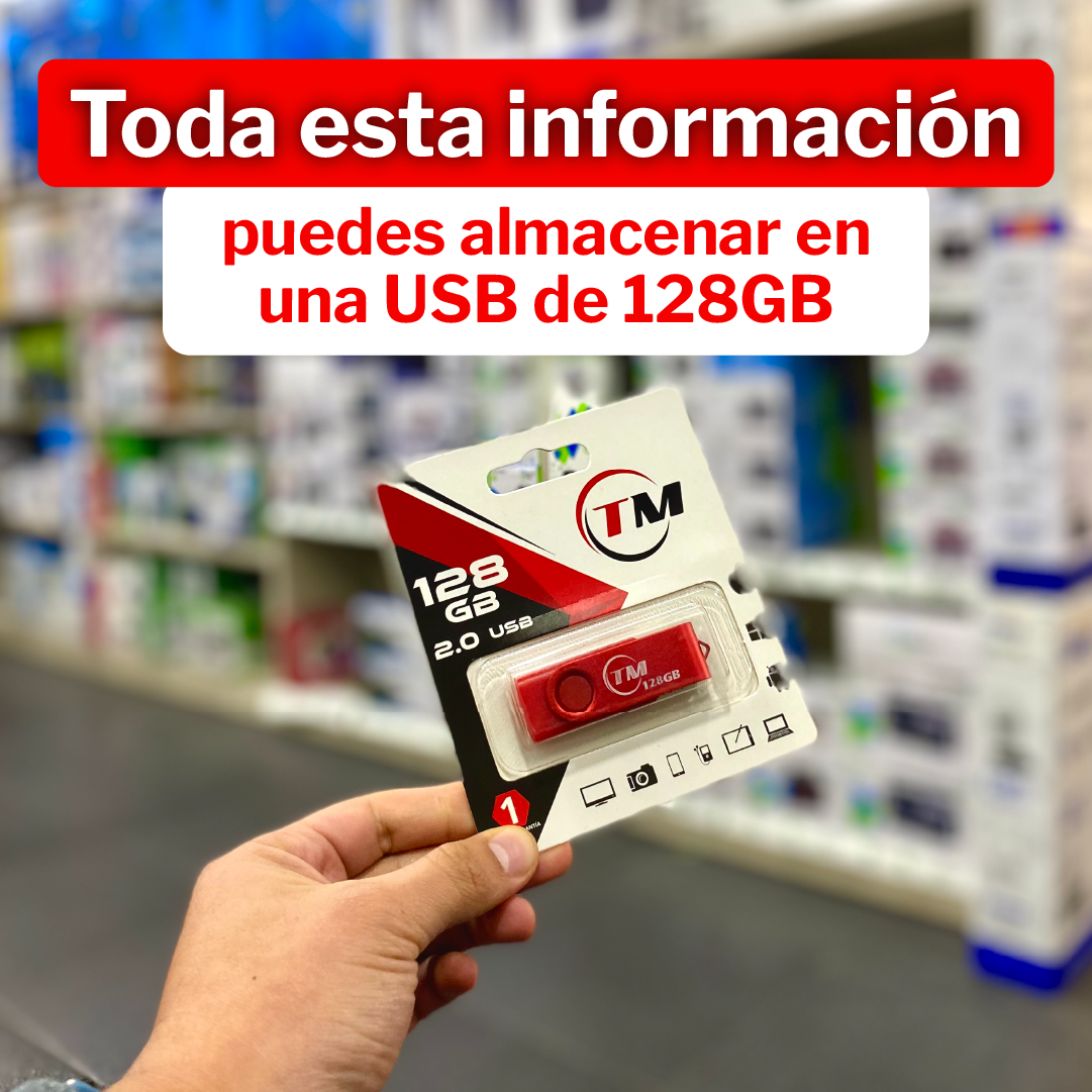 Memoria USB 128GB-TM